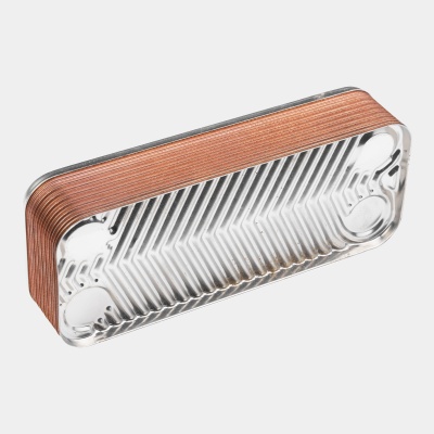 Теплообменник ГВС Zilmet 1901606 - 16 пластин 192 x 154 (для Viessmann WH1D)